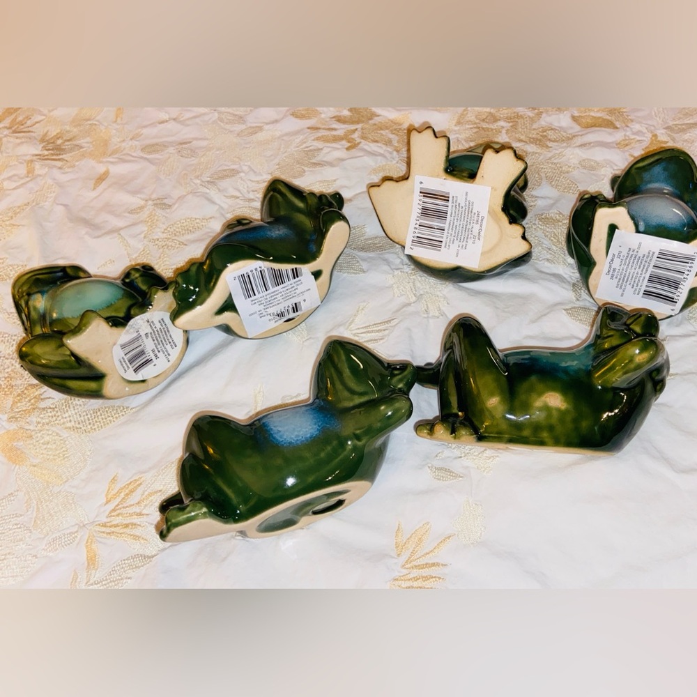 Frogs🐸Galore, Selling My 6 Piece Set, Can Exhibit Unique Flaws/Small Scratches - Picture 7 of 16